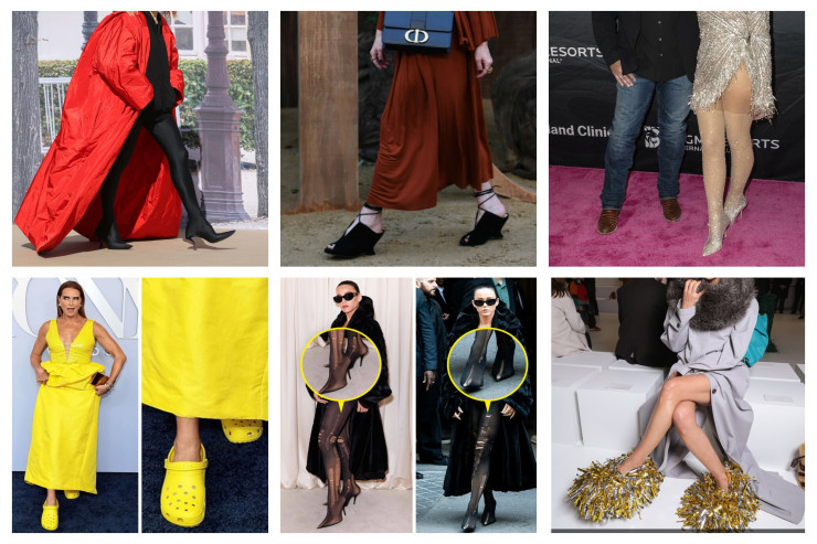 Qəribə ayaqqabılarına görə, “Zooluşka” adını qazanmış ulduzlar – FOTO 