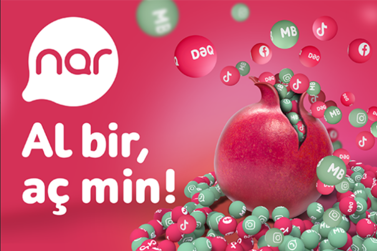 “Nar”ın “Al bir, aç min” kampaniyası ilə yayı doyunca yaşa!