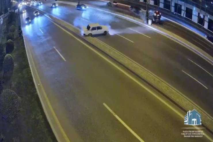 Bakıda baş verən dəhşətli qəzaların GÖRÜNTÜLƏRİ 