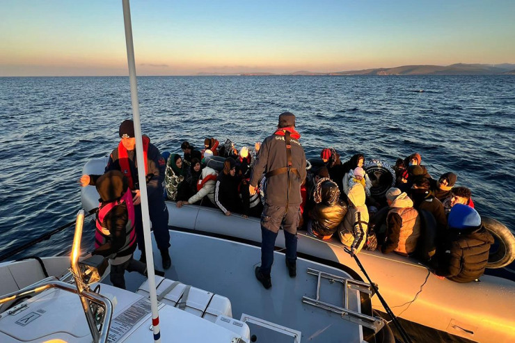 Türkiyə sahillərində 108 qeyri-qanuni  miqrant saxlanıldı