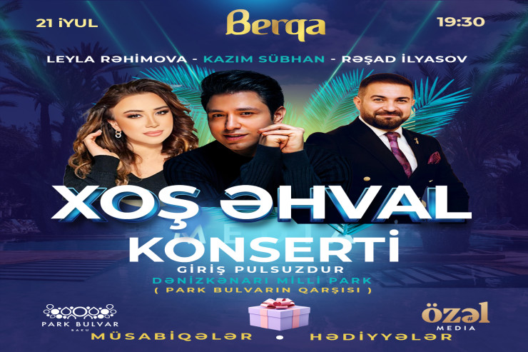 “Xoş əhval” konsertləri ilə Berqa yenə görüşünüzə gəlir