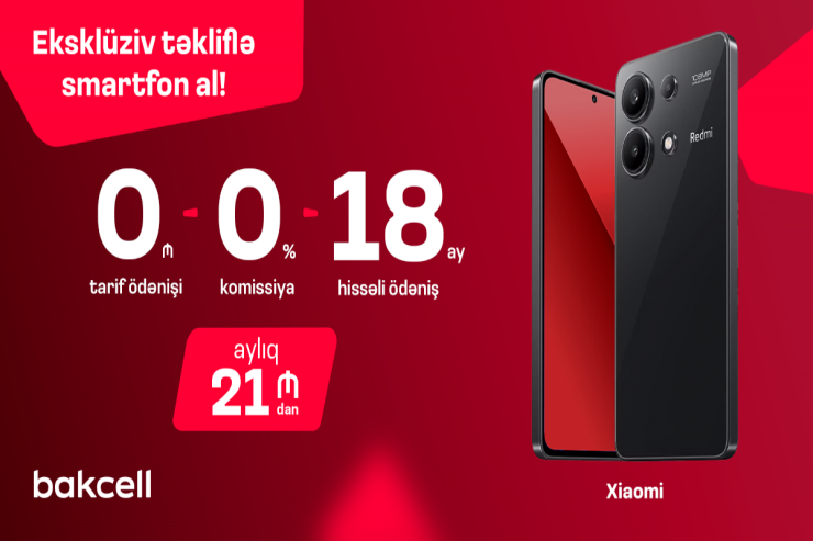 “Bakcell”dən eksklüziv təkliflə smartfon al
