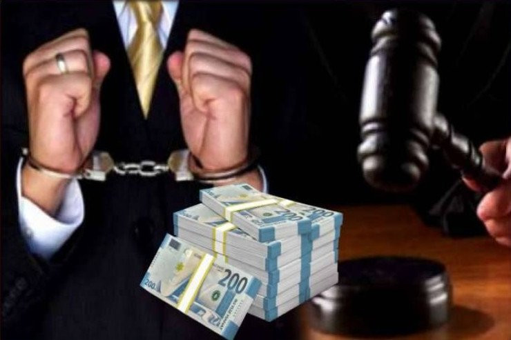 Azərbaycanda 25 nəfər  rüşvət alanda tutulub