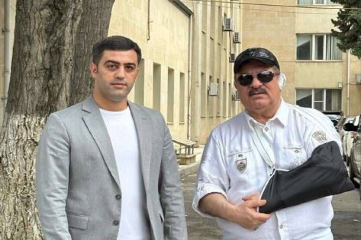 Ağadadaş Ağayevin balta olayından sonra İLK FOTOSU 