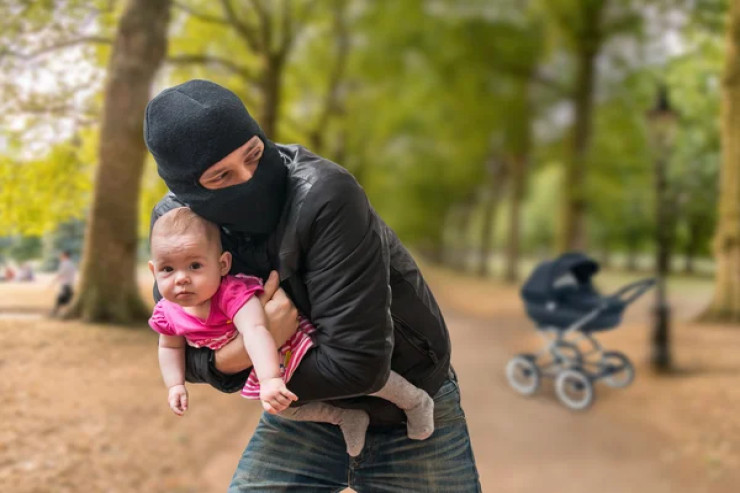 Parkda körpəni anasının əlindən alıb qaçırtdı 
