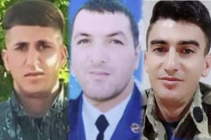 Laçında faciəvi şəkildə ölən hərbiçilərimizin FOTOSU 