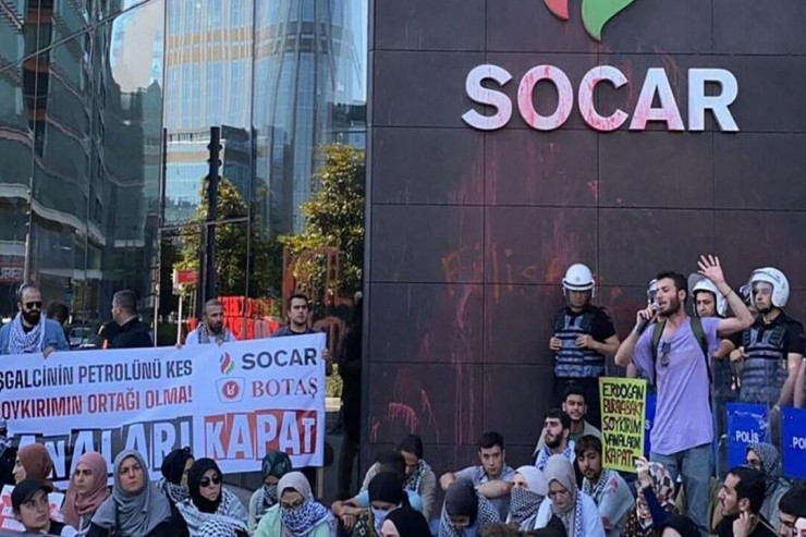 SOCAR-ın Türkiyə ofisinə hücum edən 13 nəfər tutuldu 