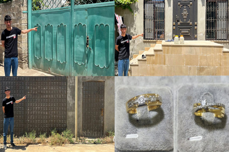 Bakıda evlərdən oğurluq edən ayaq izi ilə  tutuldu