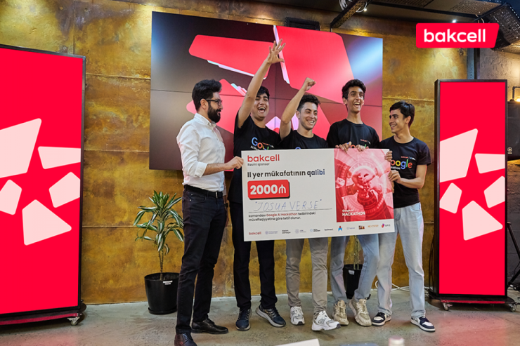 “Bakcell"in dəstəyi ilə "Google AI Hackathon" baş tutub