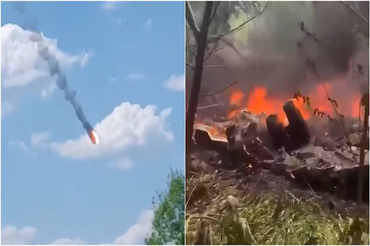 Rusiyanın “Su-34” təyyarəsi QƏZAYA UĞRADI 