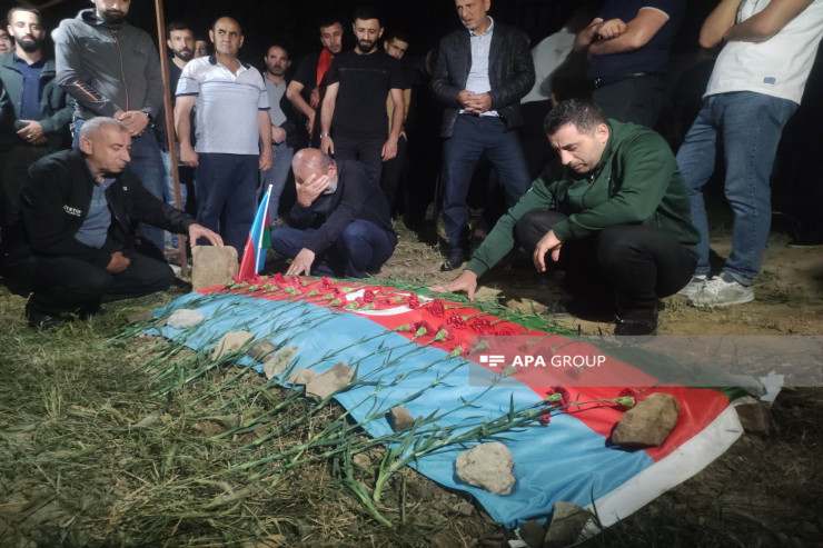 Ordumuzun  itkin düşən əsgəri  dəfn edildi