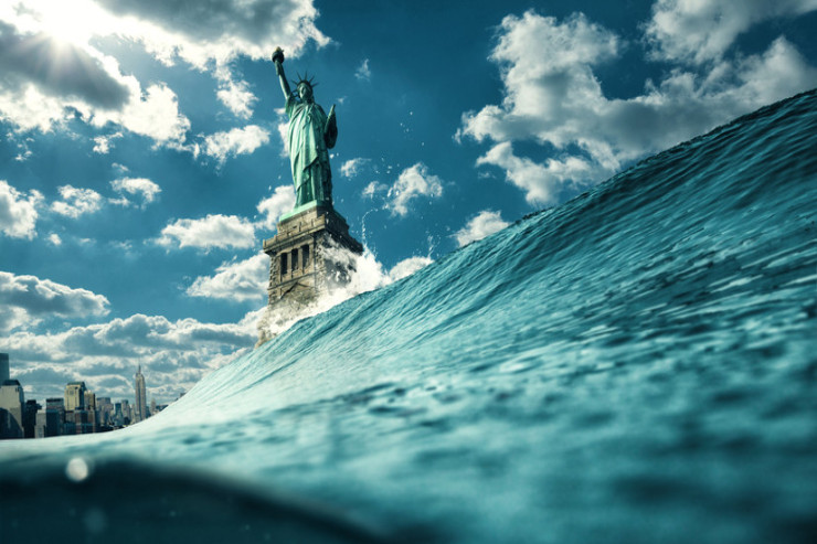 ABŞ 30 metr hündürlüyü olan sunami ilə  üzləşə bilər