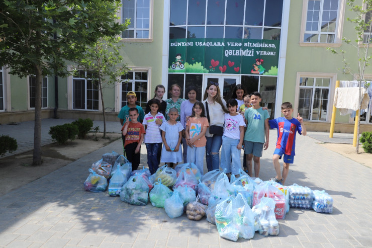 “Avrora Qrup” aztəminatlı ailələrə və uşaq evlərinə bayram sovqatı çatdırıb