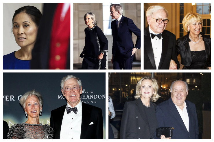 Dünyanın ən varlı kişilərinin xanımları  necə görünür?