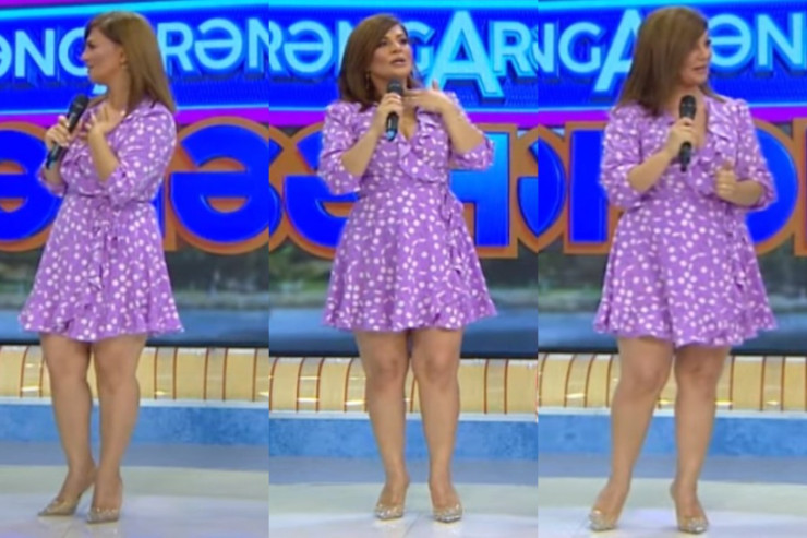 Aynur Dadaşova qısa geyiminə görə TƏNQİD OLUNDU:  "Məni qısqanırlar"