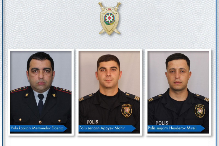 Bu gün Bakıda öldürülən polislərin FOTOLARI 