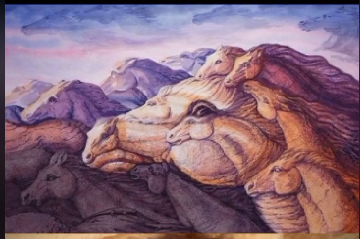 Şəkildə neçə at gördünüz? - Şəxsiyyət testi 