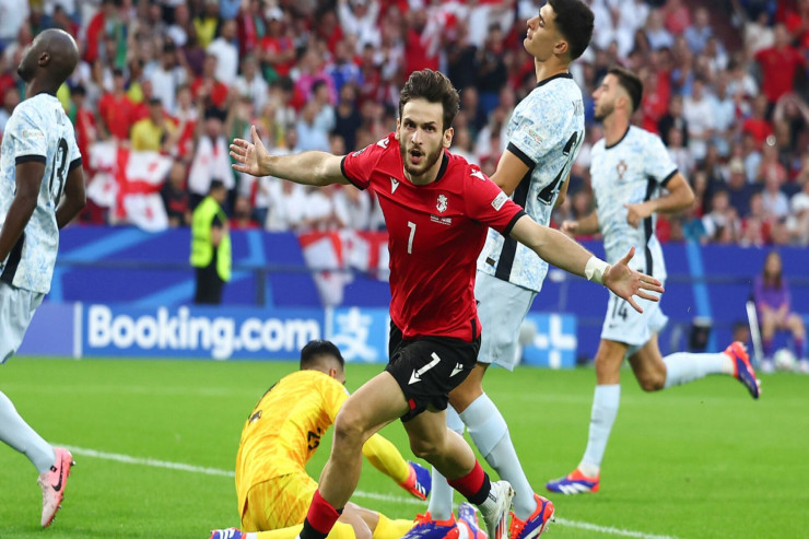 AVRO-2024:  Gürcüstan Portuqaliyanı məğlub edərək qrupdan çıxdı