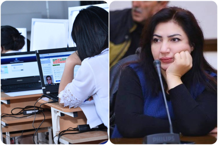 Nazirin imtahandan kəsilən müəllimləri - REPLİKA 