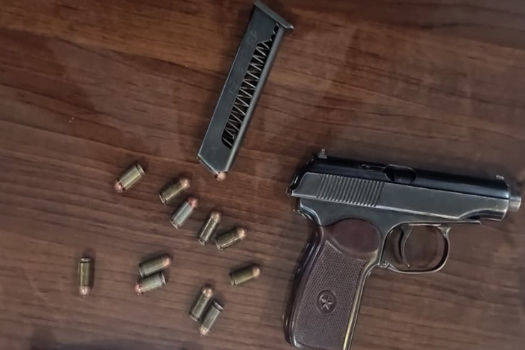 Bakıda fermadan “Makarov”  oğurlandı, oğru da, ferma sahibi də saxlanıldı