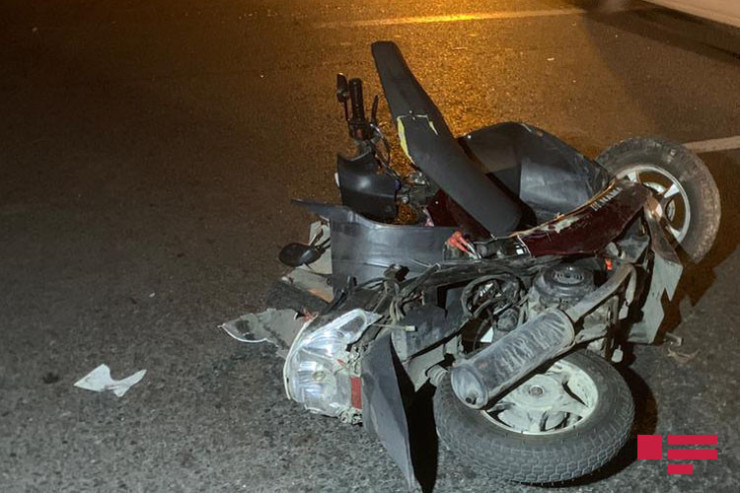 Saatlıda DƏHŞƏT:  motosiklet kişinin başını əzib öldürdü 