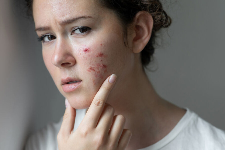 Üzdə dəri töküntüsü  - Hansı xəstəliklərdən xəbər verir?