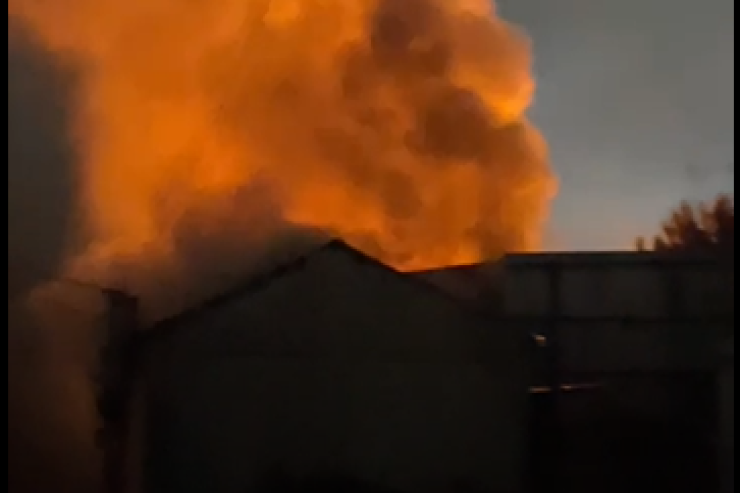 "Ayxan" marketdə güclü yanğın - VİDEO  - YENİLƏNİB 