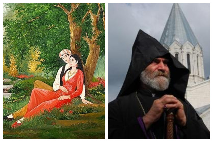 Niyə  "Qara keşiş kimi   ortada bitmək" deyirik? -   Belə yaranıb 