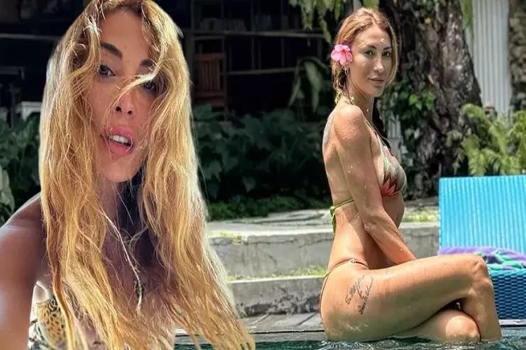 Məşhur aktrisanın bikinili fotoları  GÜNDƏM OLDU