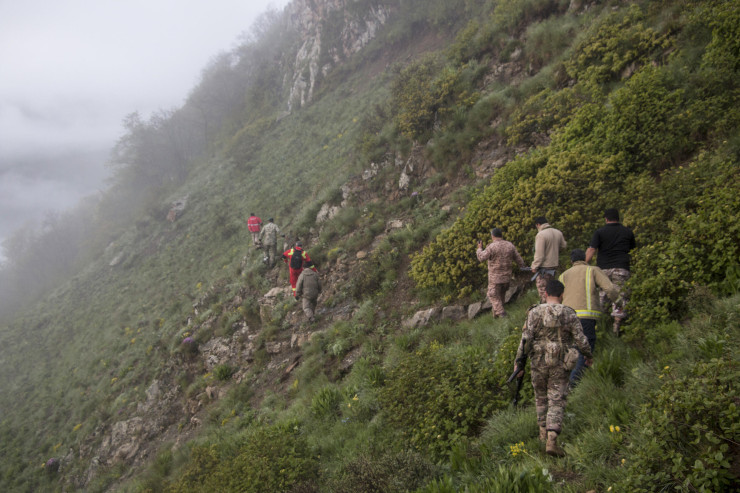 Rəisinin həlak olduğu yerdən YENİ VİDEO 