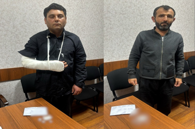 Narkotikə görə axtarışda olan saxlanılarkən özünü doğradı  - YENİLƏNİB 