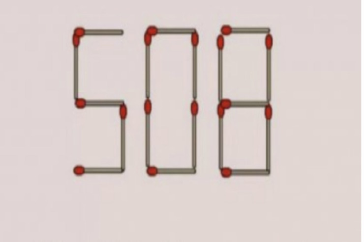 Kibrit çöpləri tapmacası:  ən böyük rəqəmi düzəldin 