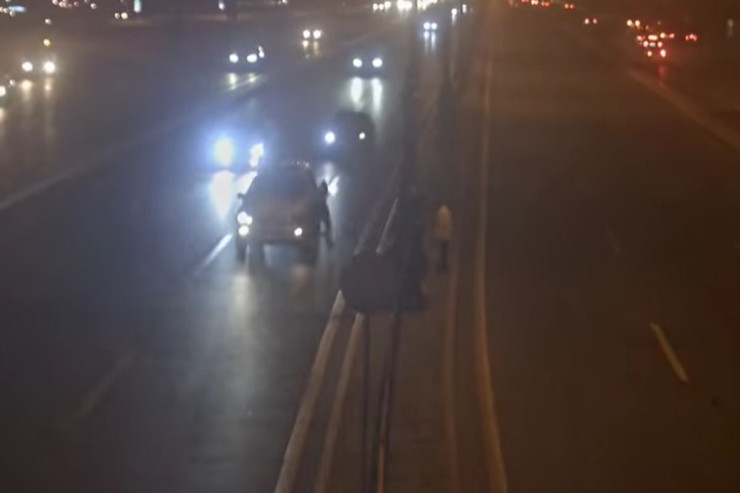 Bakıda avtomobil kişini belə vurdu - HADİSƏ ANI 