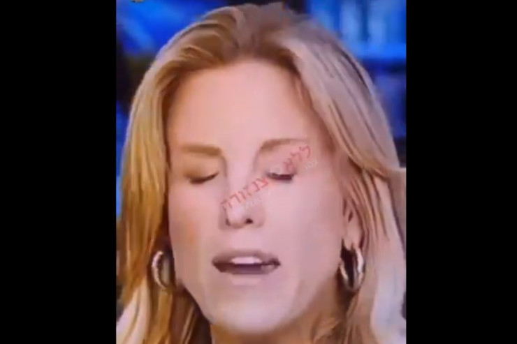 Teleaparıcı  milçək uddu,   canlı yayım davam etdi -  VİDEO 