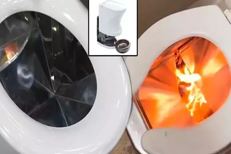 Su ilə deyil odla işləyən unitazlar  istehsal olundu