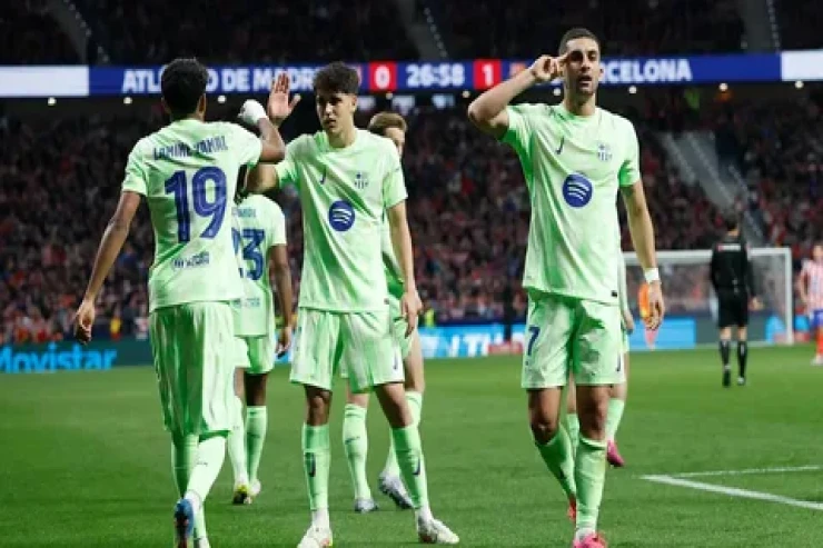 "Barselona" "Atletiko Madrid"i məğlub etdi 