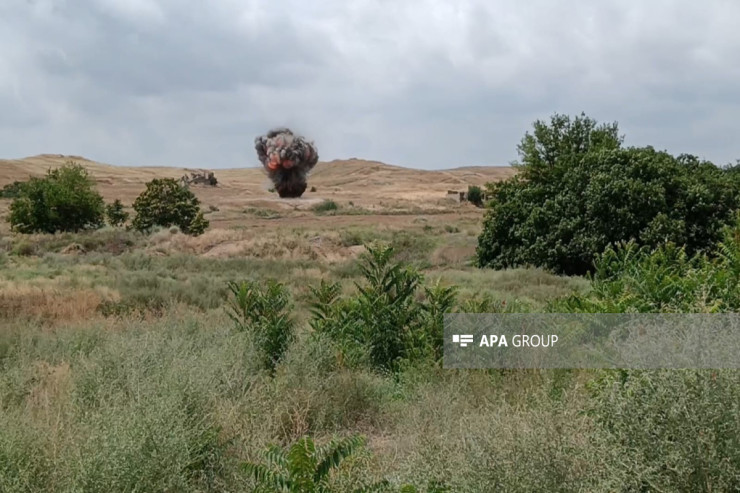 ANAMA-nın əməkdaşı minaya düşdü