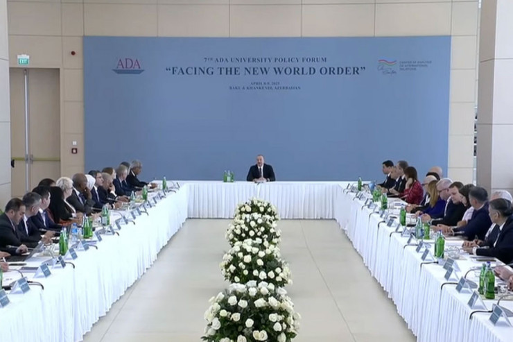 ADA Universitetində Prezidentin iştirakı ilə beynəlxalq forum keçirilir - VİDEO 