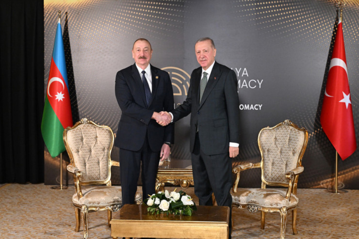 Azərbaycan və Türkiyə prezidentlərinin görüşü keçirildi