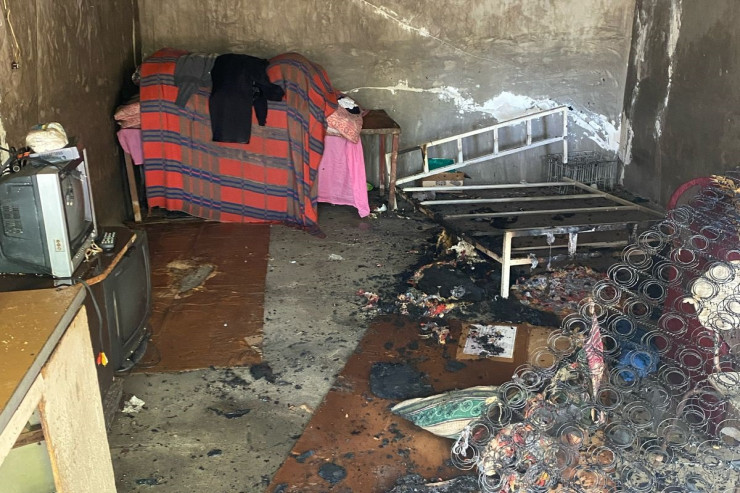 Naxçıvanda evdə yanğın: Ölən var 