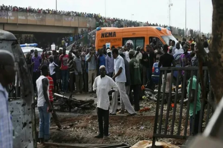 Nigeriyada avtobus minaya düşdü: 8 nəfər öldü,  20-dən çox yaralı var
