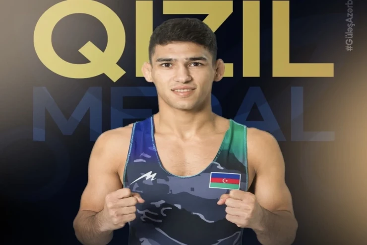 Güləşçimiz Avropa çempionu  oldu