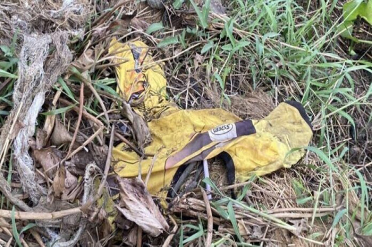 Gölməçədən sarı köynəkli insan skeleti  tapıldı