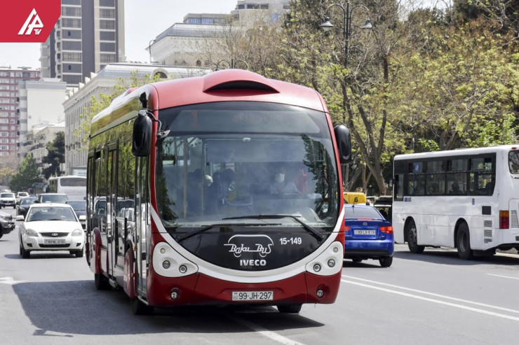 Bakıda bu avtobus marşrutunun hərəkət sxemi dəyişdirildi 
