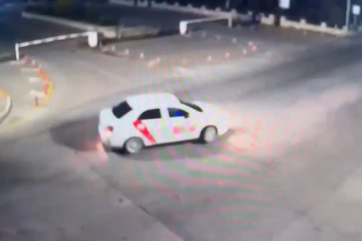 Bakıda "Yango"nun  sürücüsü içib "avtoşluq"  etdi - VİDEO 