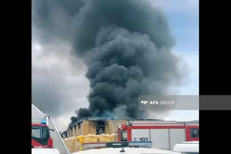 Bakıda istixana yandı - YENİLƏNİB  - VİDEO 