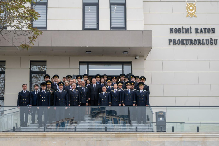 Nəsimi prokurorluğunun yeni binası istifadəyə verildi - FOTOLENT 