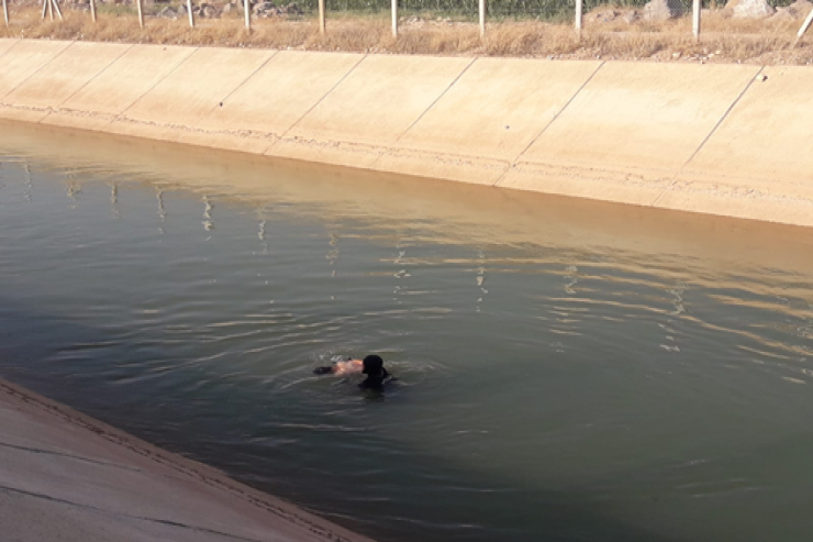 Oğuzda FACİƏ : 80 yaşlı qadın kanalda boğuldu 