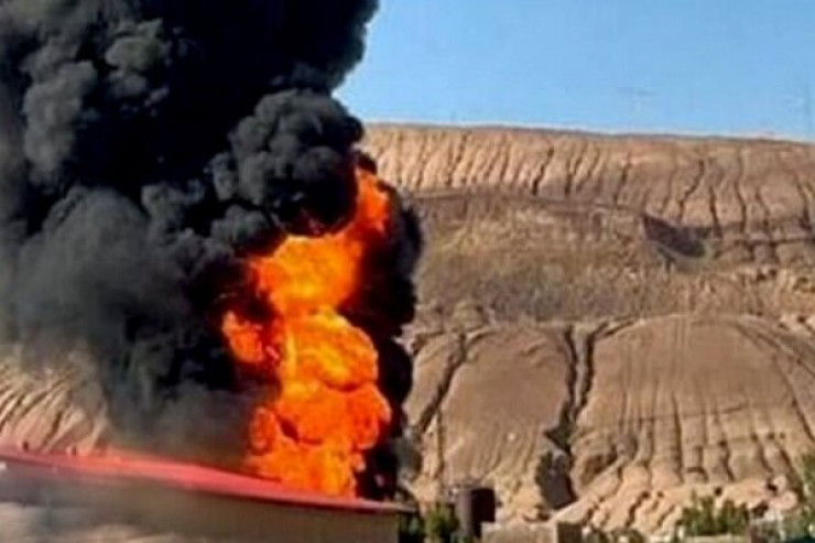 İranda daha bir  güclü partlayış  