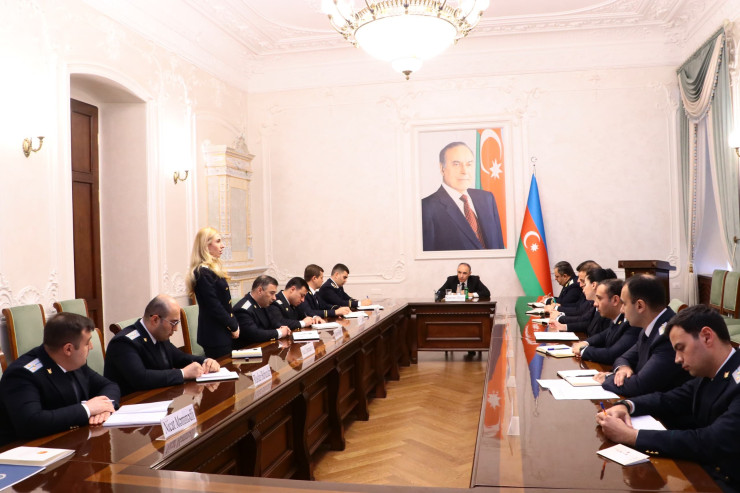 Kamran Əliyev Çinə gedən prokurorlarla görüşdü - FOTO 